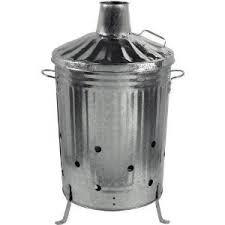 Galvanised Incinerator (Fire Bin)